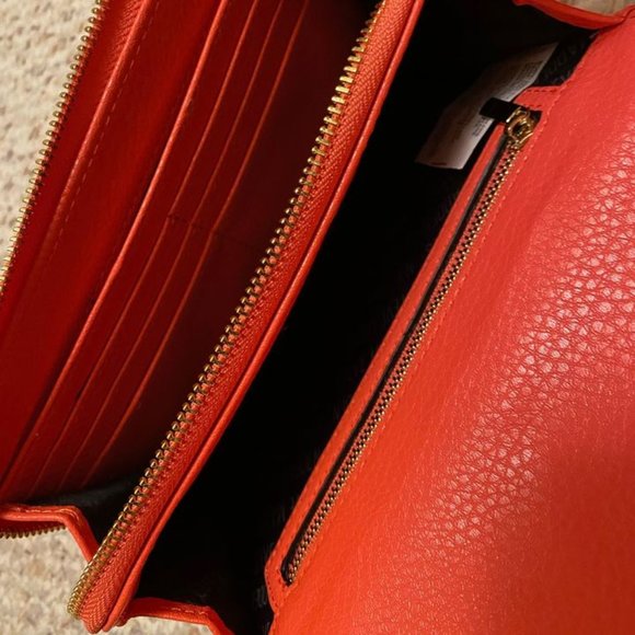 NWT Steve Madden Beautiful Coral Crossbody Purse - Picture 6 of 9